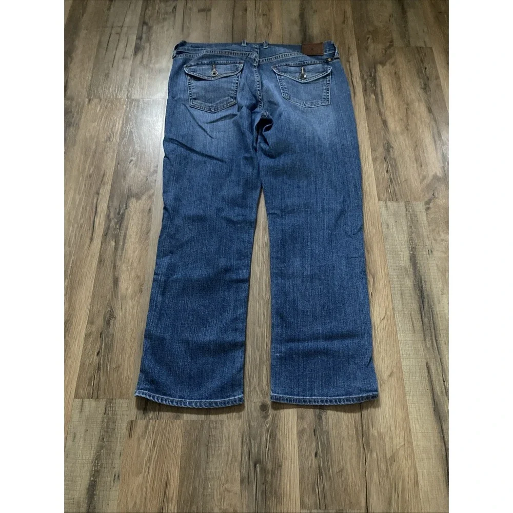 Lucky Brand Sweet'N Crop Denim Jeans Womens Size 8X29 Medium Wash Stretch - Picture 9 of 9